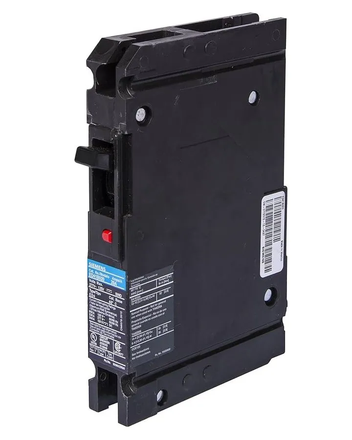 Автоматический выключатель ED41B020 Siemens Sentron Circuit Breaker Type ED4 20A