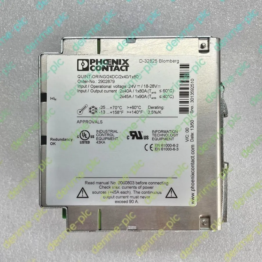 Блок питания Phoenix 2902879 QUINT-ORING/24DC/2X40/1X80 Switching Power Supply