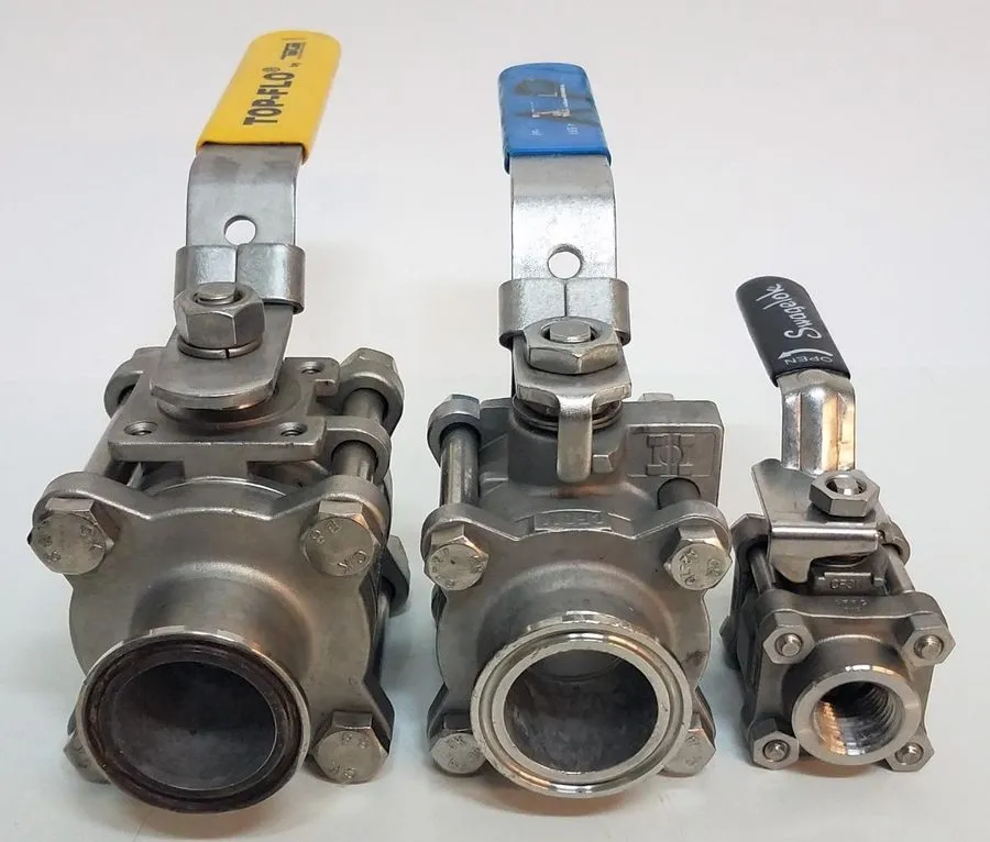 Клапан Flow-Tek Top Flo Ball Swagelok Valve Flanged 1000WOG 316-CF8M 1''