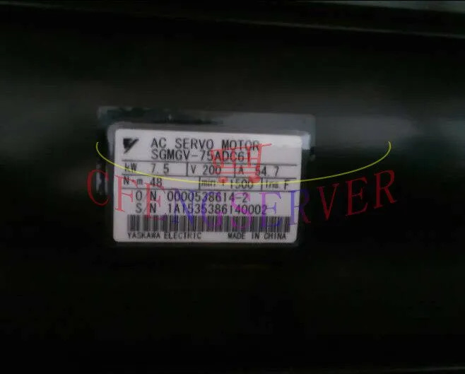 Серводвигатель Yaskawa Servo Motor SGMGV-75ADC61 1-Year
