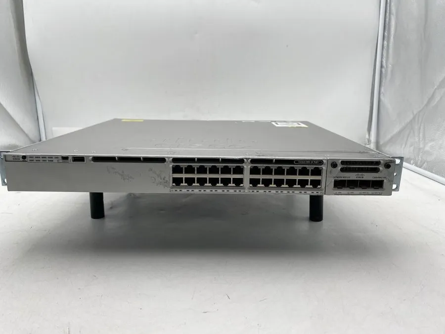 Коммутатор Cisco Catalyst WS-C3850-24P-S Switch 24 Port Gigabit PoE+ 715W