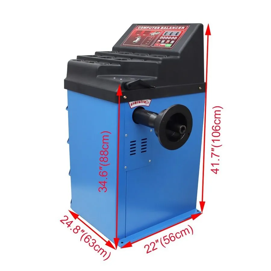 Балансировочный станок Auto Wheel Balancer Tire Dynamic Balancing Machine 10-24i