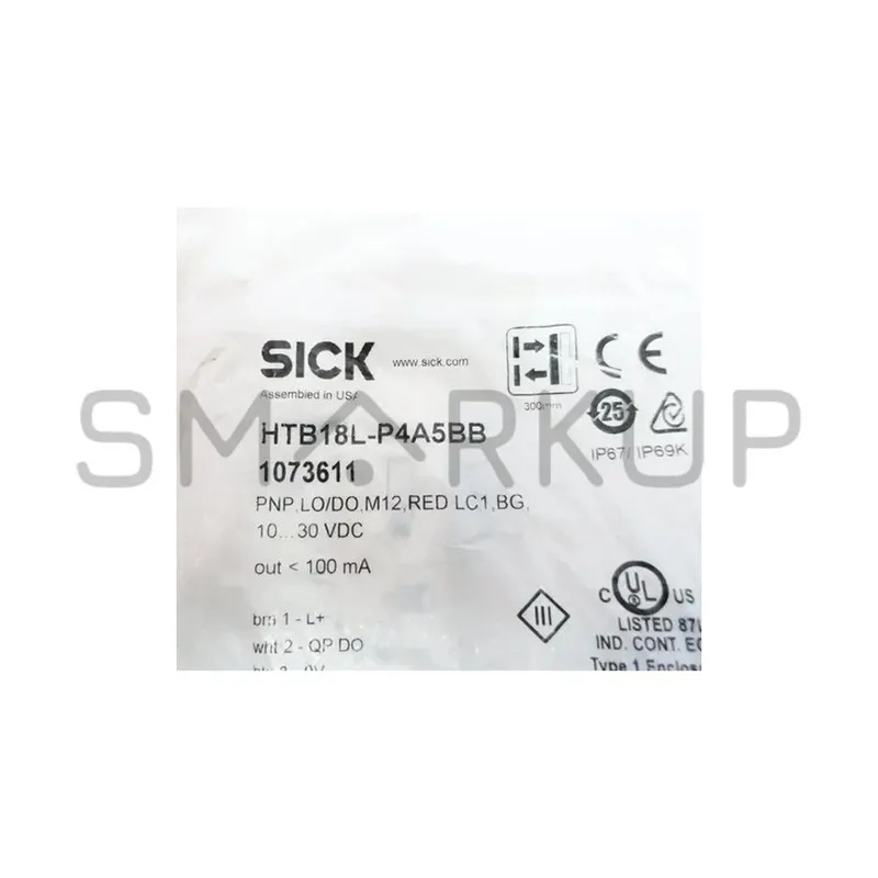Фотоэлектрический датчик Sick HTB18L-P4A5BB 1073611 Photoelectric Sensor