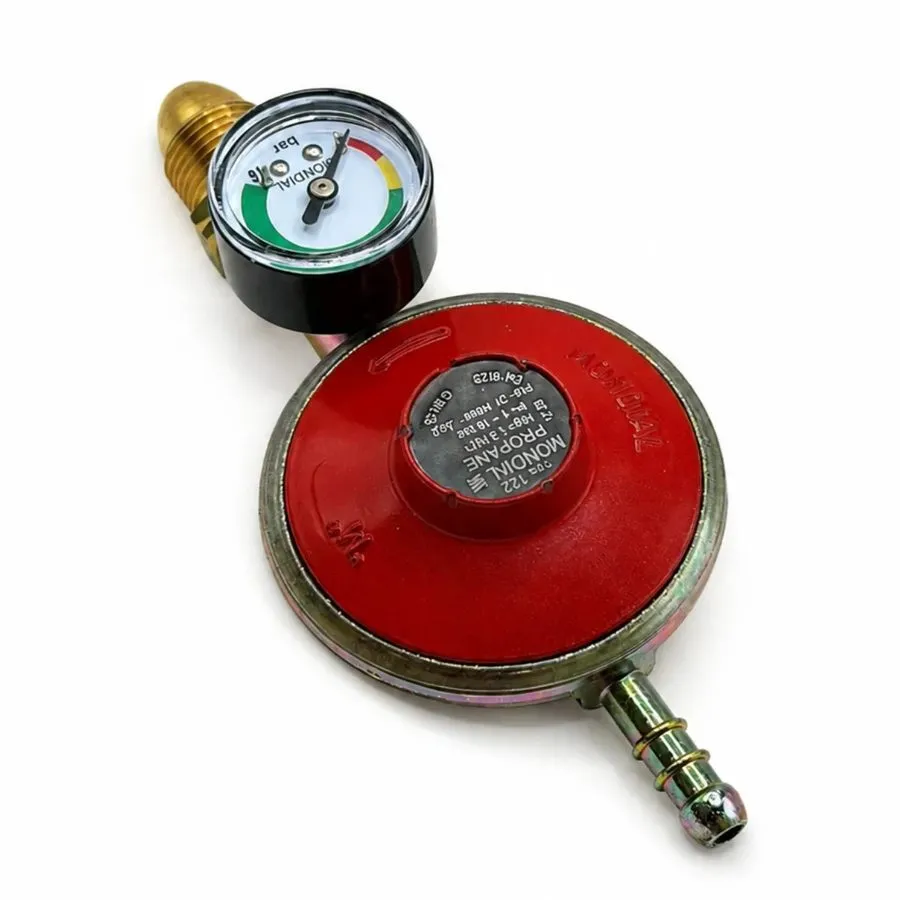 Трубопроводная арматура Butane Gas Low Pressure Regulator 21.8mm LH with level g — фото лота 1