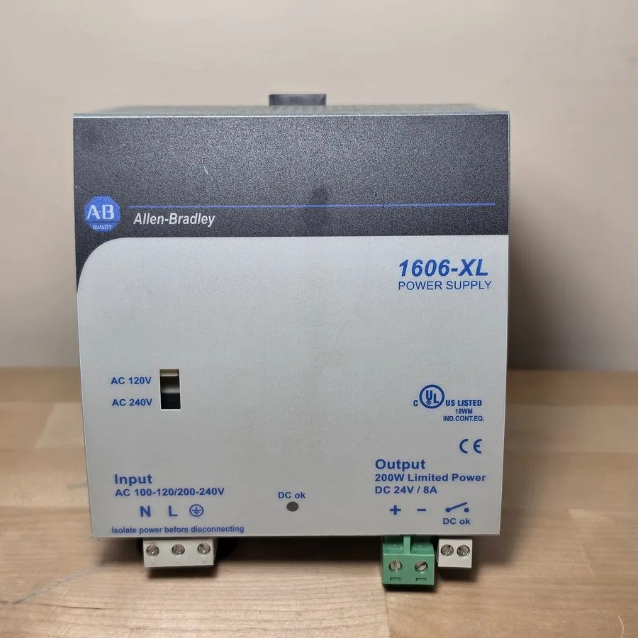 Блок питания Allen-Bradley 1606-XLDNET8 24V 8A N+1 Redundant Power Supply 192 Wa