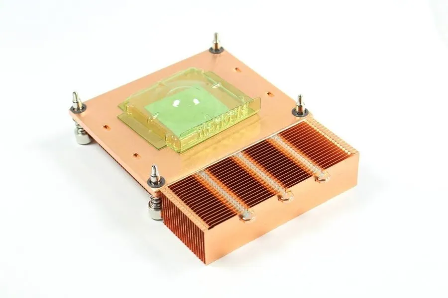 Жёсткий диск Dell PowerEdge 1855 Copper Processor Cooling Heatsink M6737 WD739 — фото лота 1