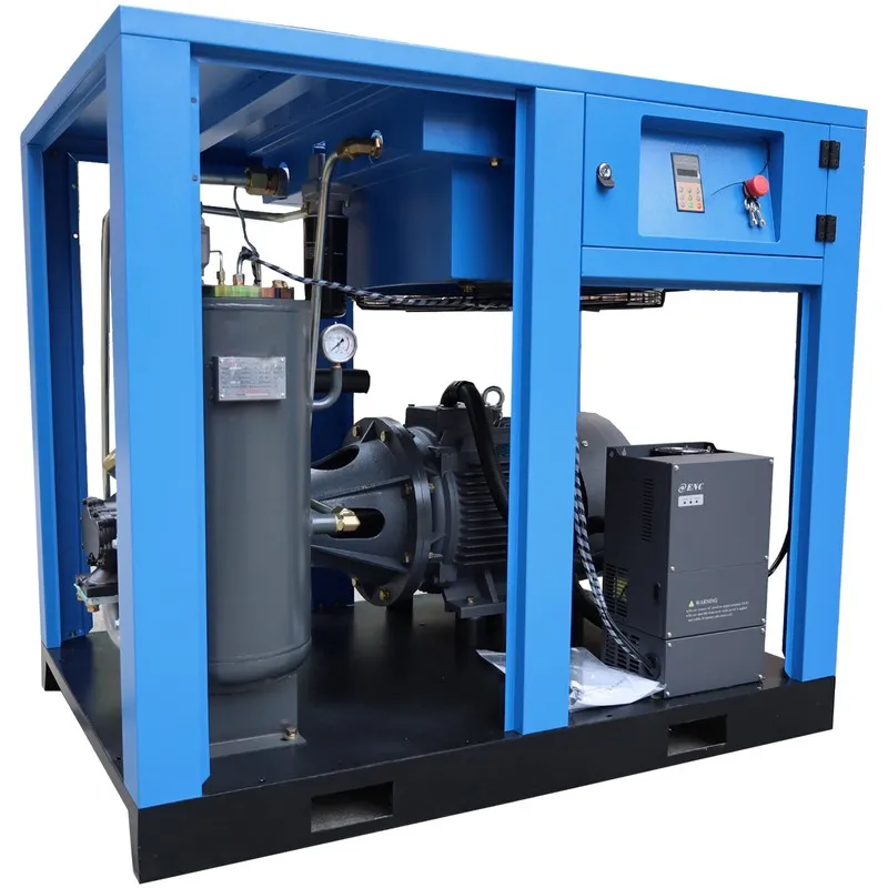 Компрессор 230V Rotary Screw Air Compressor 3 Phase VFD 230CFM @ 125PSI Industri — фото лота 2