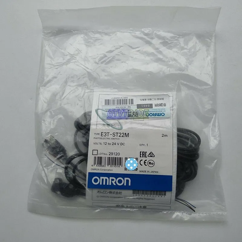 Фотоэлектрический датчик OMRON photoelectric sensor E3T-ST22M 2M