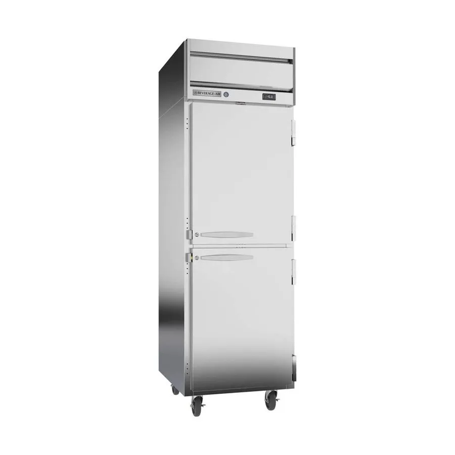 Морозильный шкаф Beverage Air HFP1HC-1HS 26" 1-Section Reach-In Freezer, 2 Half  — фото лота 1