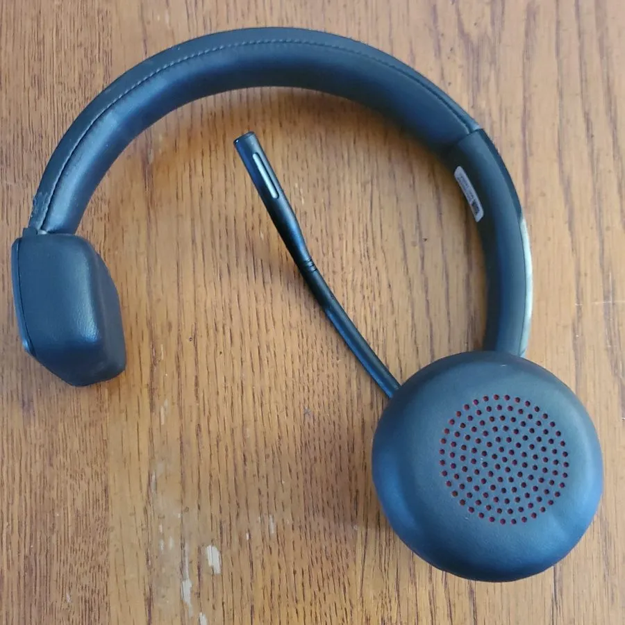 Кабель Poly SAVI 7310 Office Over Ear Wireless DECT Headset S7310 Only And Usb C — фото лота 1