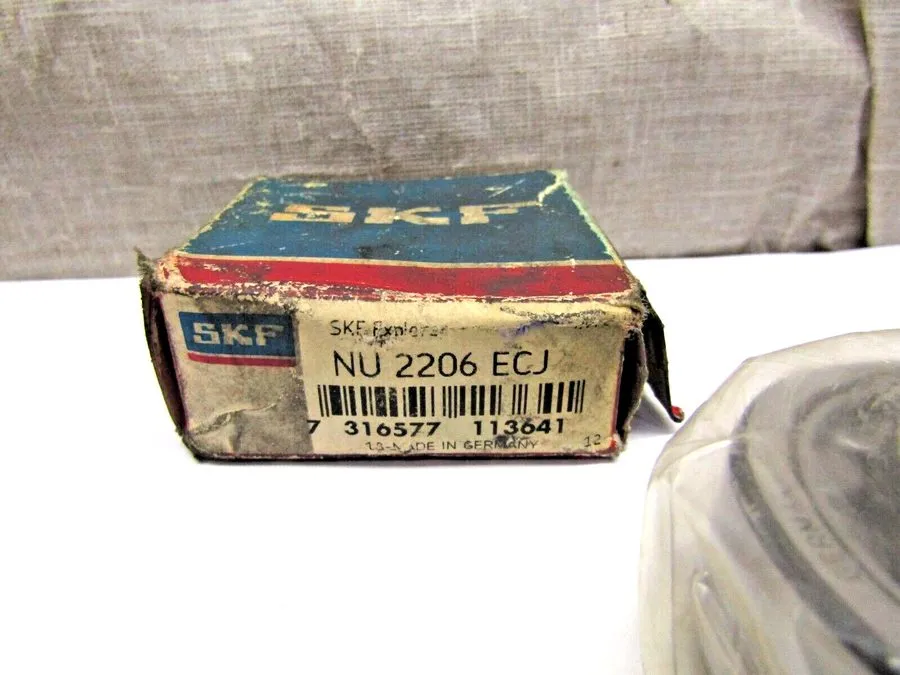 Подшипник SKF NU2206 ECJ 30 mm X 62 mm X 20 mm Cylindrical Roller Bearing — фото лота 1