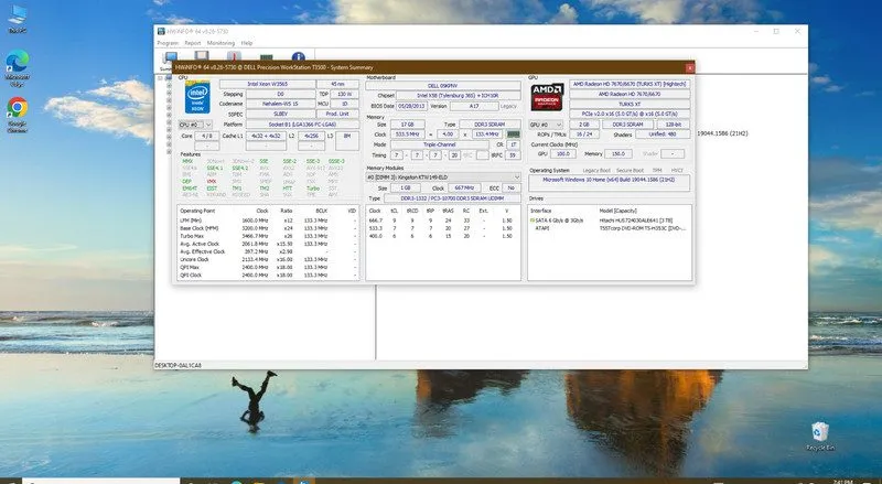 Процессор Barebones Dell Precision T3500 Workstation Desktop Xeon W3520 2.66Ghz 