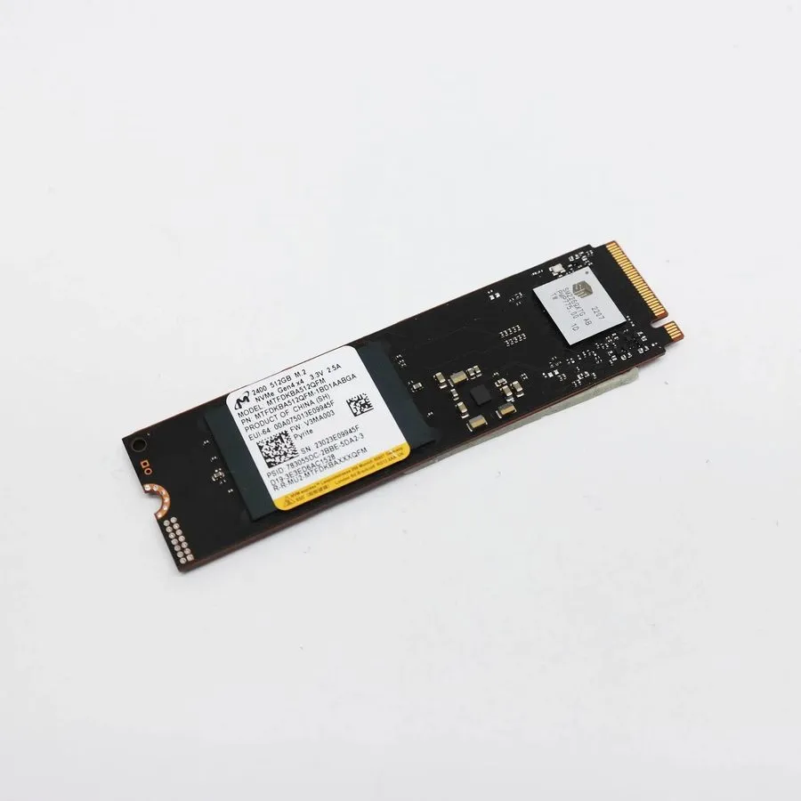 SSD-накопитель MTFDKBA512QFM Micron 2400 512GB PCI-E 4.0 x4 NVMe M.2 2280 Intern