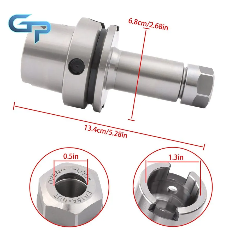 Режущий инструмент HSK63A-ER16A-100 Collet Chuck G2.5 Balanced 30000RPM