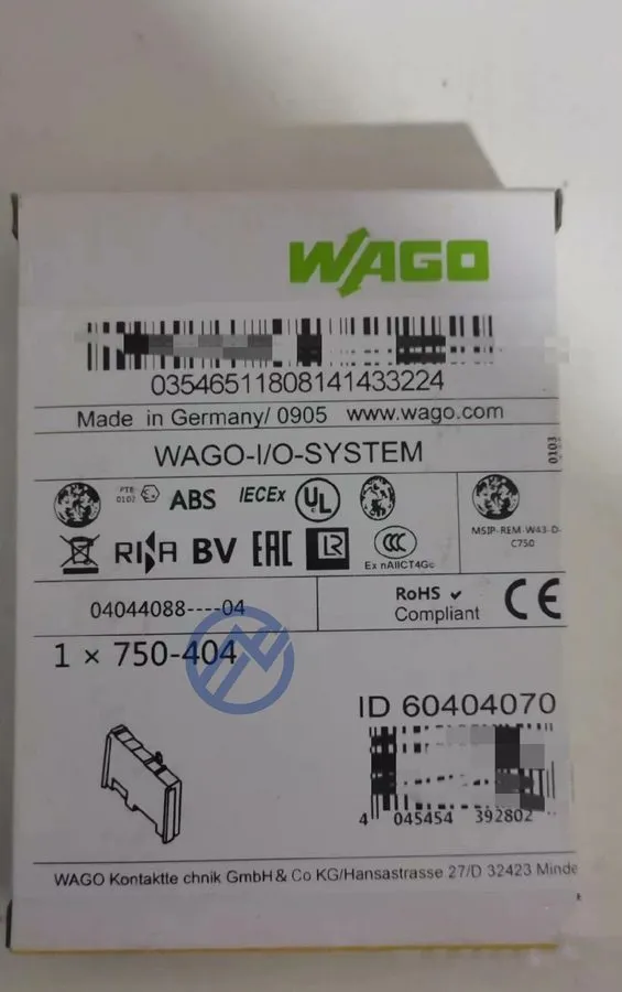 ПЛК 750-404 WAGO module Expedited Express DHL