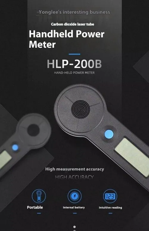 Комплектующее сервера HLP-200B Handheld Co2 Laser Tube 0-200W Power Meter Laser