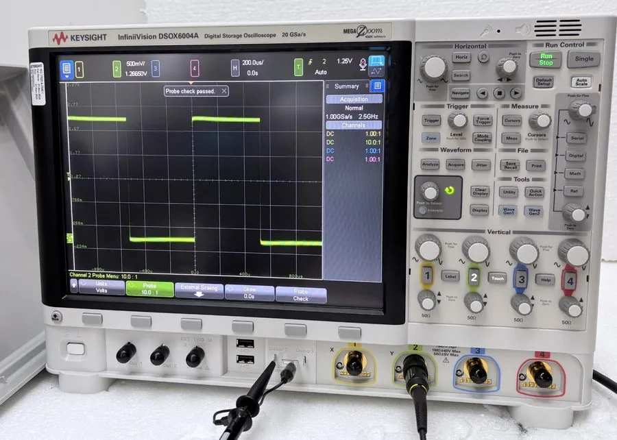 Тестер Keysight InfiniiVision DSOX6004A DSO 1GHz 4CH 20GSa/s 8-bit