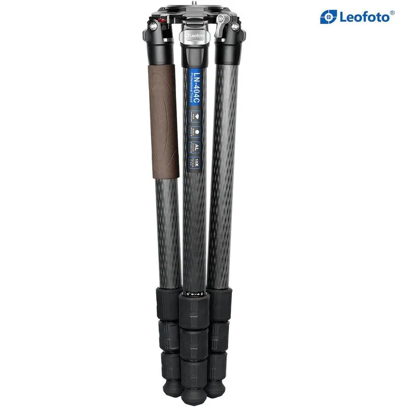Оборудование видеонаблюдения Leofoto LN-404C (Camo) Heavy Duty Tripod with 100mm — фото лота 2