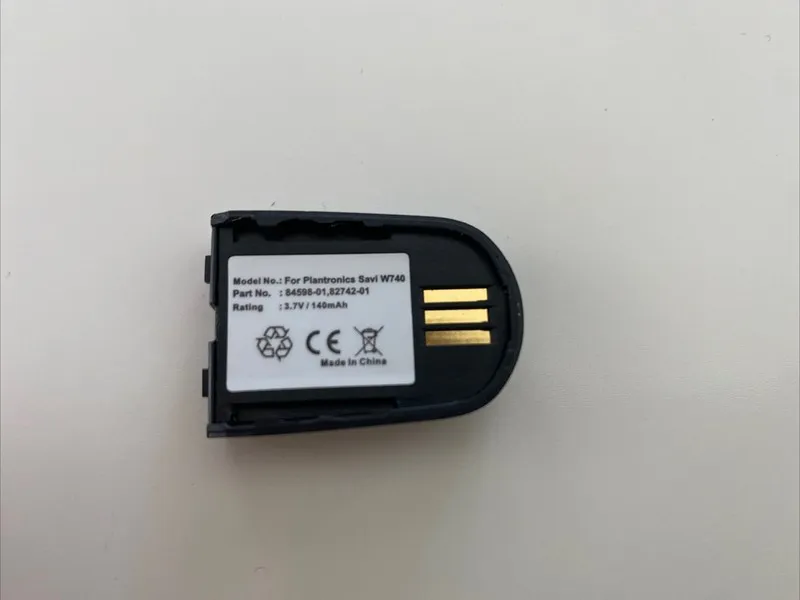 VoIP-шлюз Plantronics Headset Battery 84598-01 82742-01 — фото лота 1