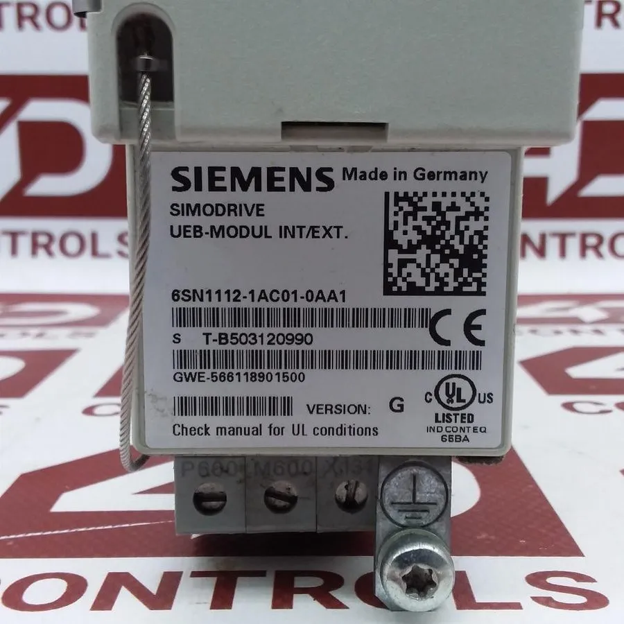 Сервоусилитель 6SN1112-1AC01-0AA1 SIEMENS SIMODRIVE 611 Module