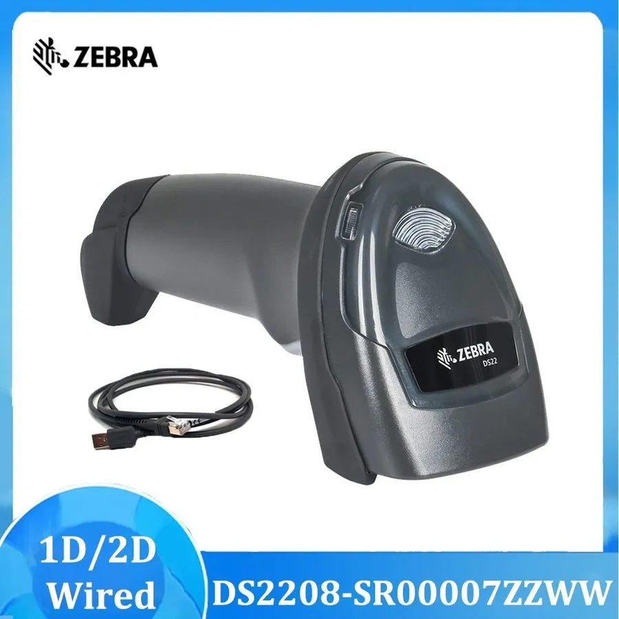 Сканер штрих-кода Motorola Zebra Symbol Barcode Scanner DS2208-SR00007ZZWW w/ St