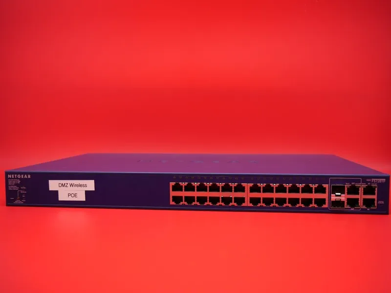Коммутатор Netgear Prosafe FS728TPv2 24-Port PoE Smart Ethernet Switch Rackmount