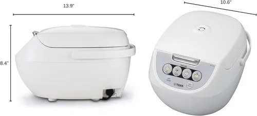 Рисоварка TIGER JBV-A10U 5.5-Cup (Uncooked) Micom Rice Cooker and Warmer with Ta — фото лота 4