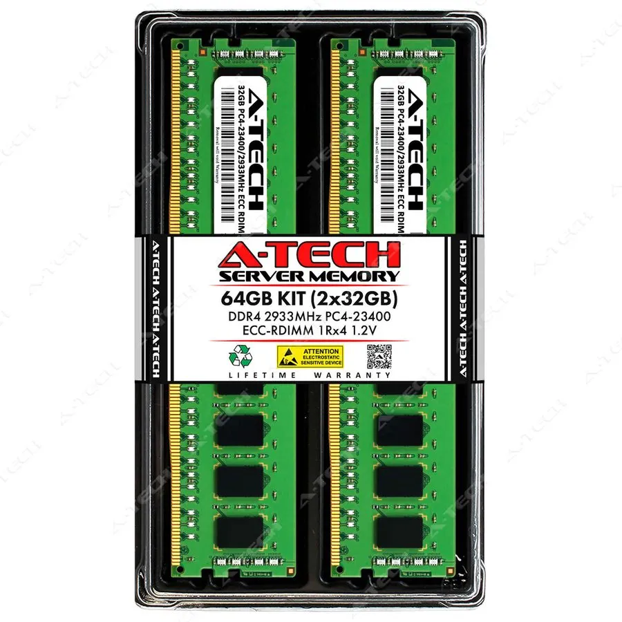 Модуль памяти 1.5TB 12x 128GB PC4-3200 RDIMM Supermicro B11SPE-CPU-TF Memory RAM