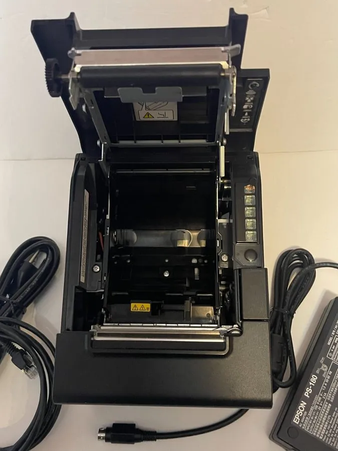 Принтер чеков Epson TM-T88VII M371A Compact POS Thermal Receipt Printer IDN USB  — фото лота 4