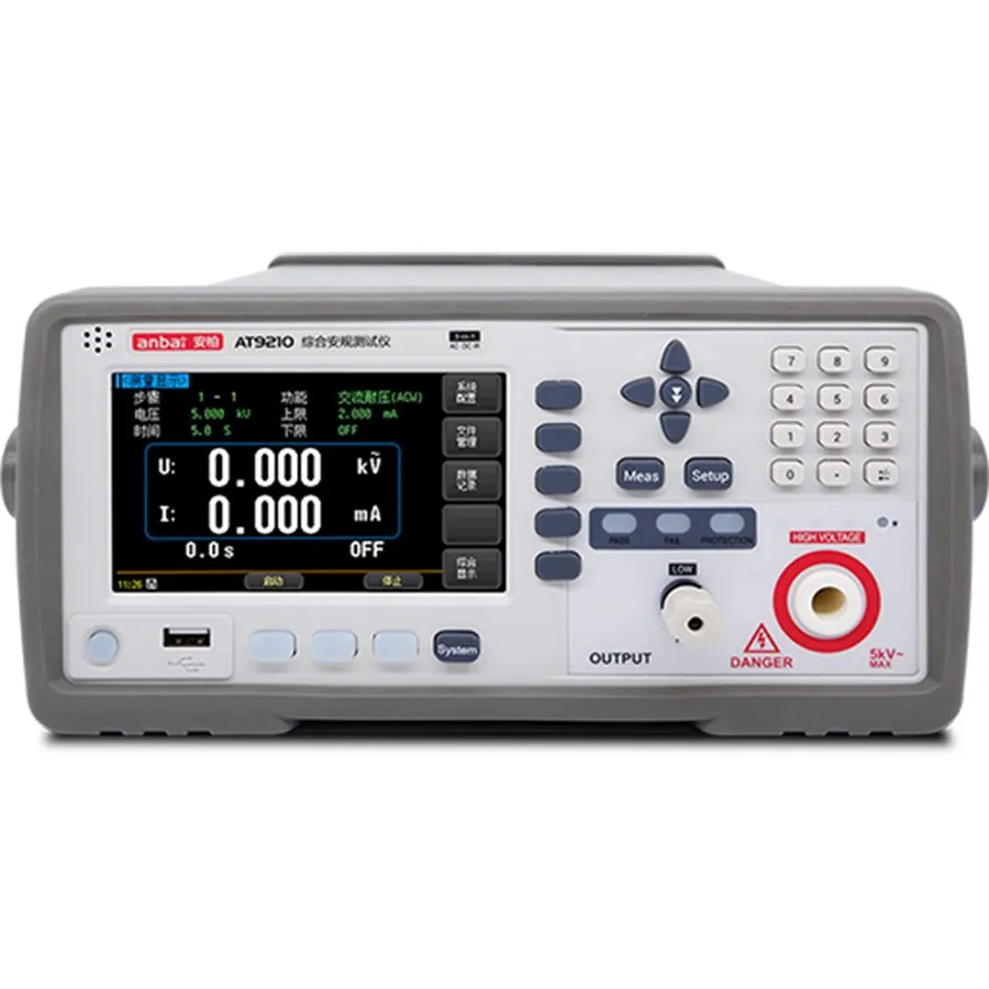 Тестер Hipot Tester Insulation Resistance Tester 0.050kV-6.000kV DC 0.050kV-5.00 — фото лота 1