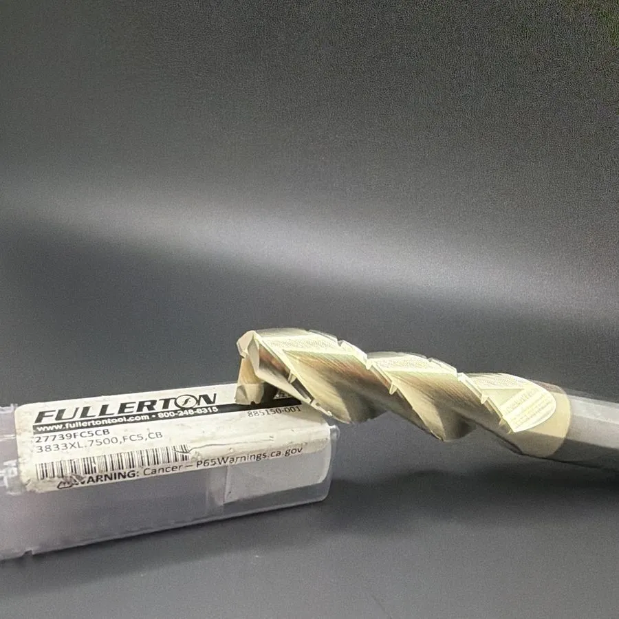 Режущий инструмент Fullerton 3/4" 2-Flute Solid Carbide Finishing End Mill 27739 — фото лота 2