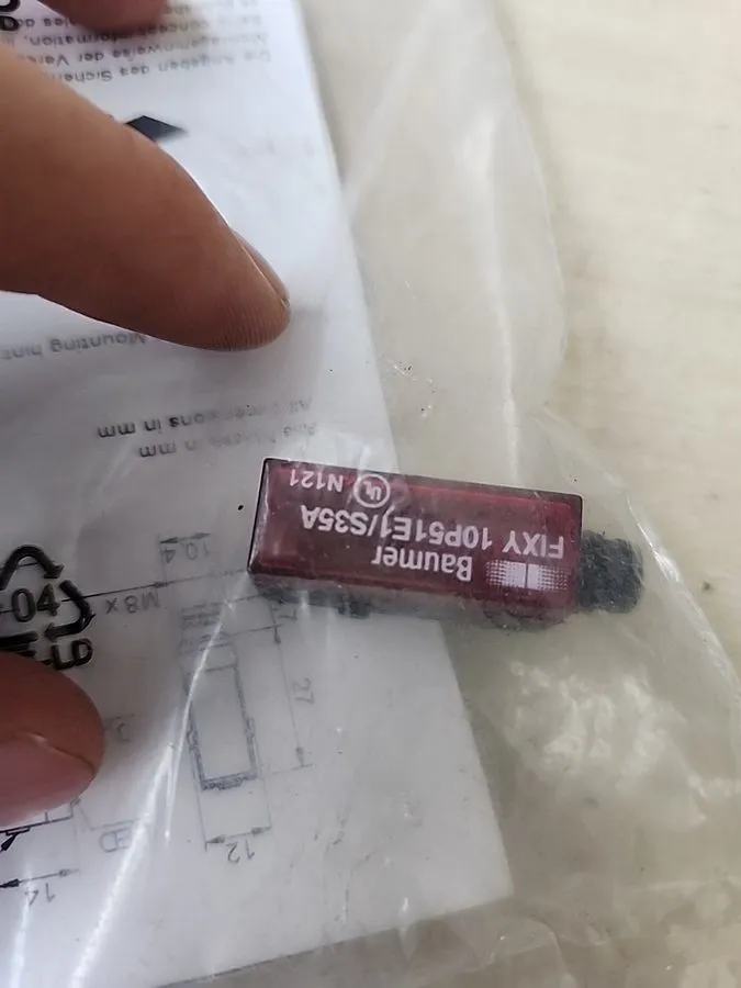 Датчик Baumer FIXY 10P51E1/S35A sensor 11008958 — фото лота 1