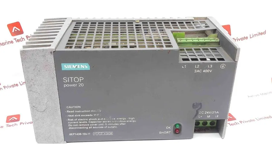 Блок питания Siemens Power Supply 6EP1436-1SL11 SITOP Power 20 E-Stand 4