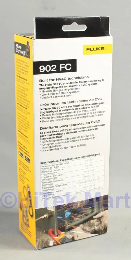 Мультиметр Good Fluke 902FC HVAC Clamp Meter Digital Multimeter