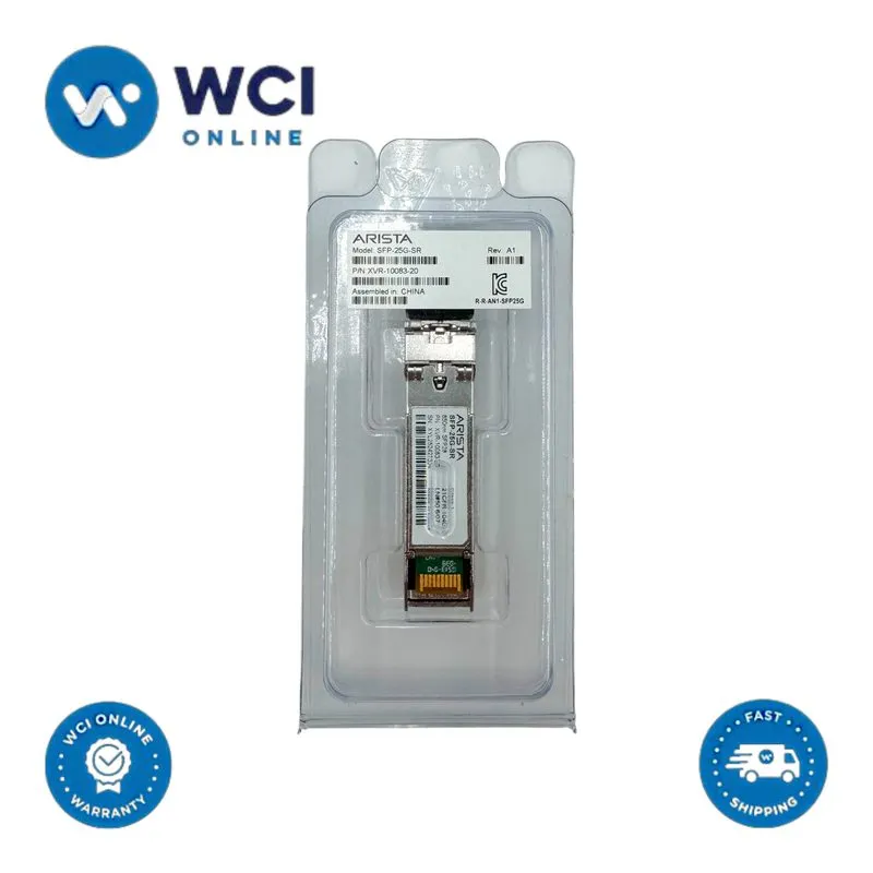 Трансивер Arista SFP-25G-SR 25GBASE-SR SFP28 850nm MMF 100m Optical Transceiver