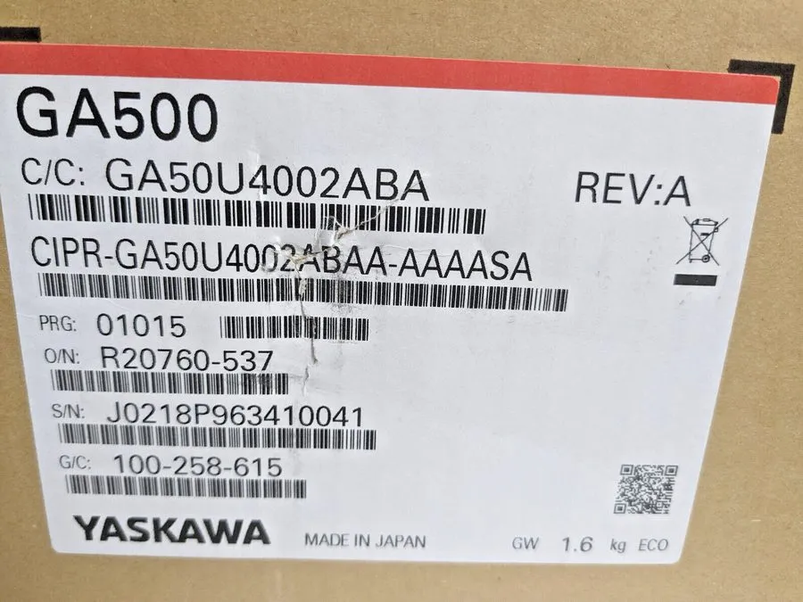 Частотный преобразователь YASKAWA GA50U4002ABA AC DRIVE: ga500 series 010-685649