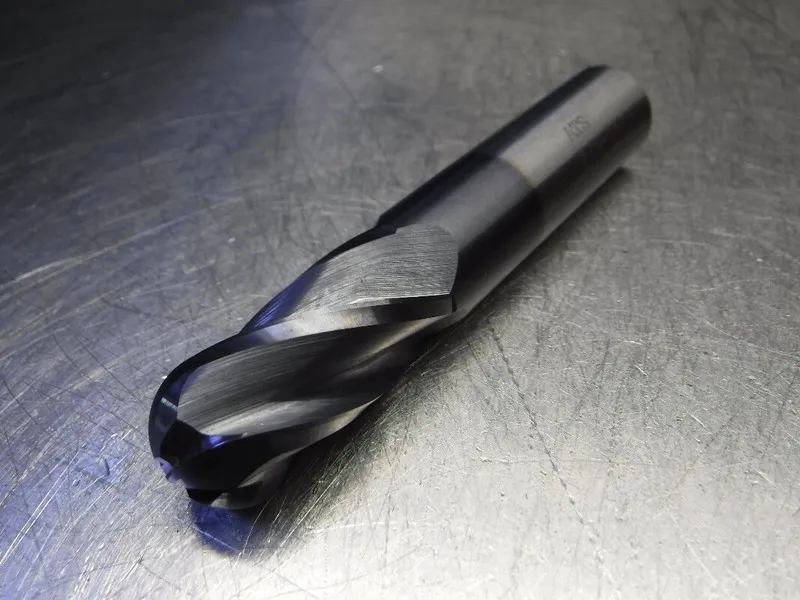 Режущий инструмент ATS 3/4" 4 Flute Carbide Ballnose Endmill 3/4" Shank 214-7500