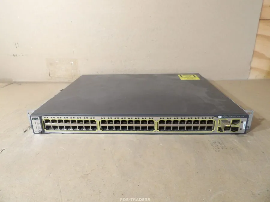 Коммутатор Cisco Catalyst WS-C3750V2-48PS-S 48-Port PoE Switch WS-C3750-48PS-S