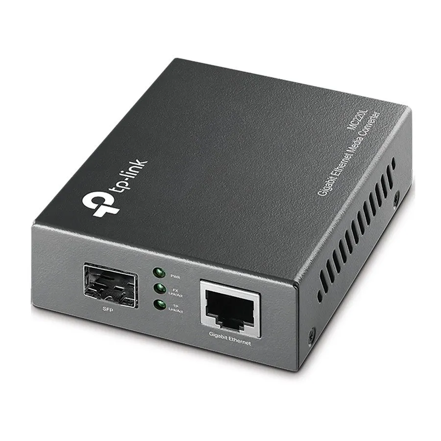 Медиаконвертер TP-Link MC220L Gigabit Ethernet SFP to RJ45 Fiber Media Converter