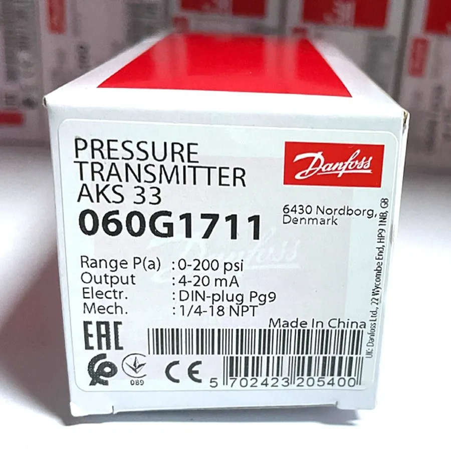 Датчик давления Danfoss AKS 33 060G1711 Pressure Transmitter