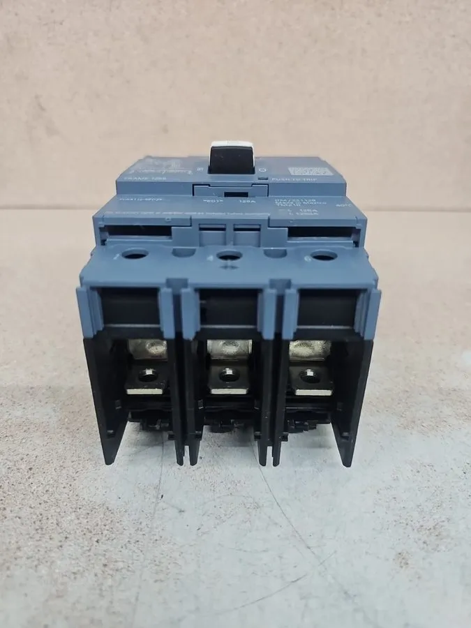 Автоматический выключатель Siemens 3VA4112-4ED34-0AA0 3 Pole, 125 Amps, 480 Volt