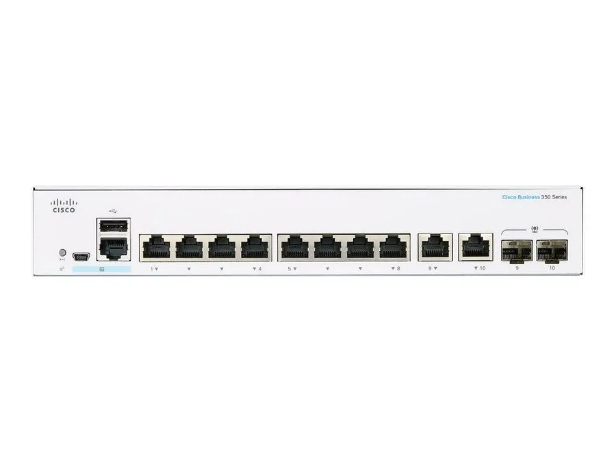 Коммутатор Cisco CBS350-8T-E-2G-NA Switch