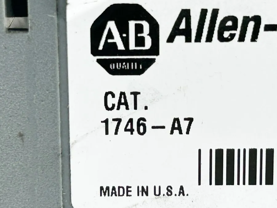 ПЛК Allen-Bradley 1746-A7 Series B SLC 500 7-Slot Rack PLC Chassis