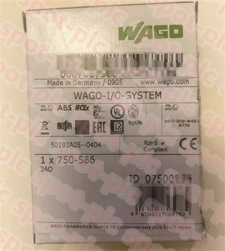 ПЛК Wago 750-586 Buscoupler DeviceNet Module PLC