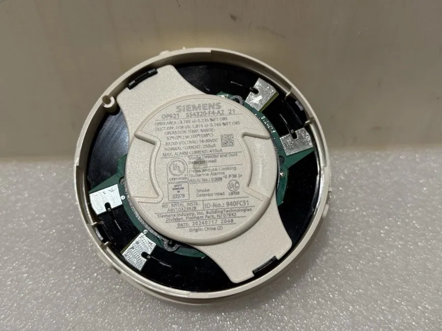 Оборудование пожарной сигнализации Siemens OP921 Photoelectric Smoke Detector Ad