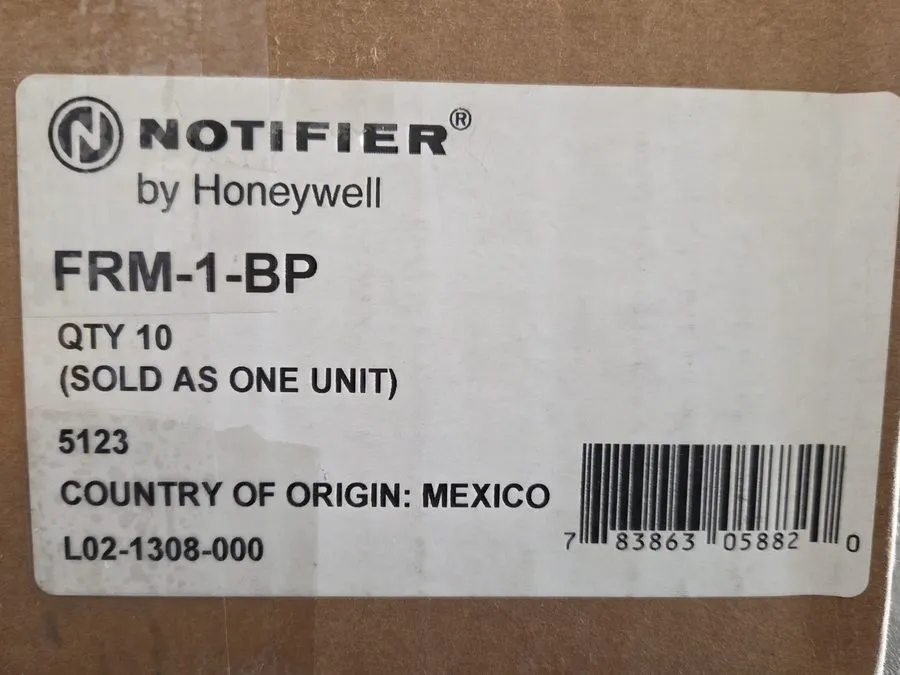 Реле NOTIFIER FRM-1-BP ADDRESSABLE FIRE ALARM RELAY MODULE BULK