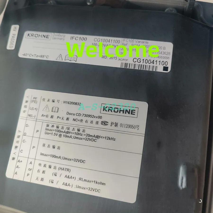 Расходомер OPTIFLUX2100C Krohne Electromagnetic Flowmeter
