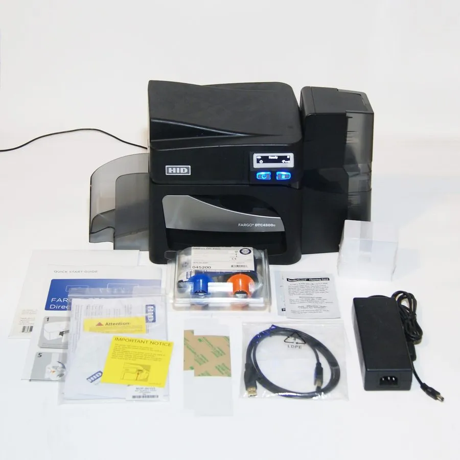 Принтер этикеток FARGO DTC4500E ID CARD PRINTER AND ENCODER ( DESCRIPTION)