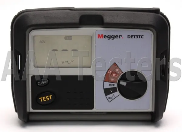 Тестер Megger DET3TC 3-Terminal Ground Resistance Tester w/ ART Capability — фото лота 1