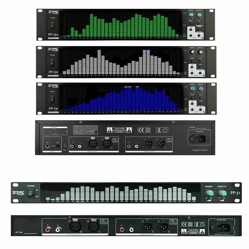 Анализатор спектра Audio Spectrum Analyzer Digital Display Music Indicator VU Me